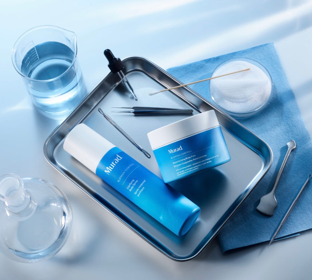 Exfoliërende body pads die lichaamsacne, keratosis pilaris en ingegroeide haren in één stap aanpakken.