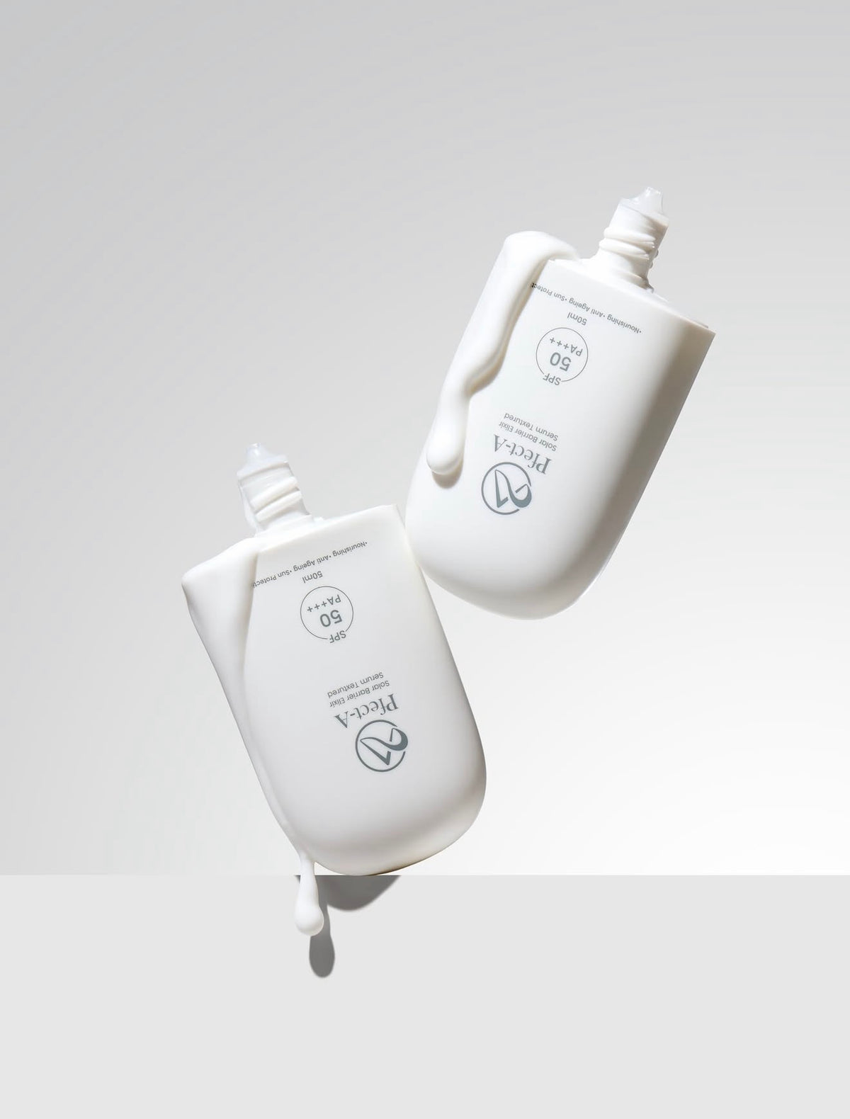 Dagelijkse SPF50 waar zonbescherming en actieve skincare samenkomen.