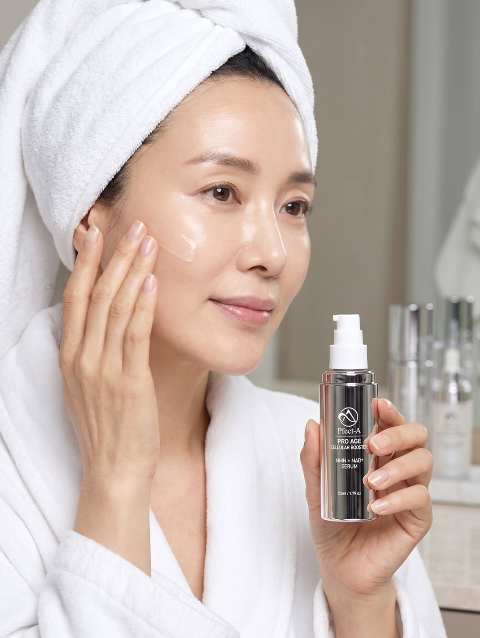 Longevity skincare voor de energie, vitaliteit en veerkracht van de huid.