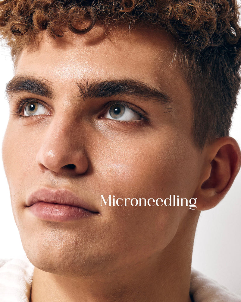 Microneedling Face x White Bright